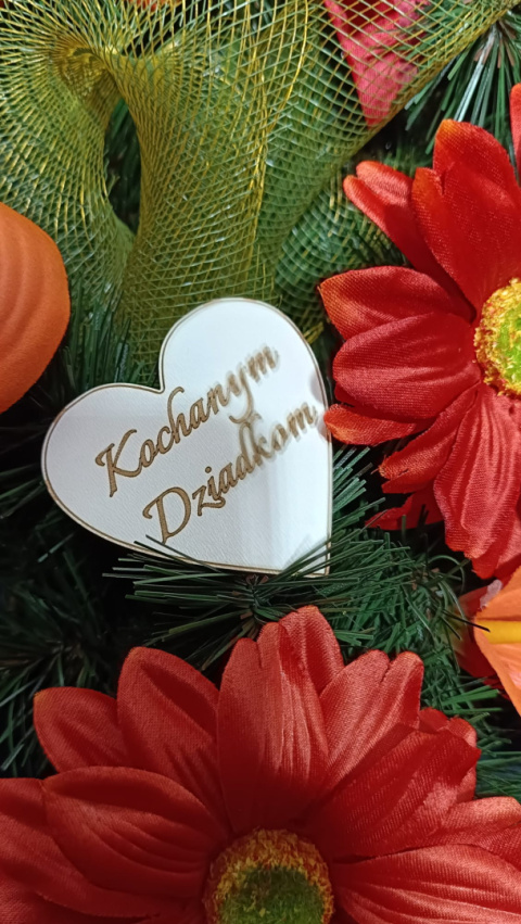 Stroik kompozycja Wiązanka z kwiatów sztucznych na Dzień Babci ,Dzień Dziadka Stroik kompozycja Wiązanka z kwiatów sztucznych na Dzień Babci ,Dzień Dziadka