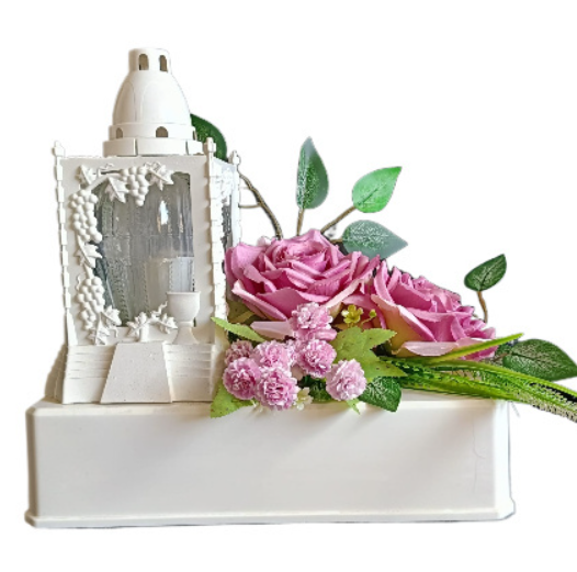 Stroik ze Zniczem – Piękny Hołd dla Pamięci Bliskich